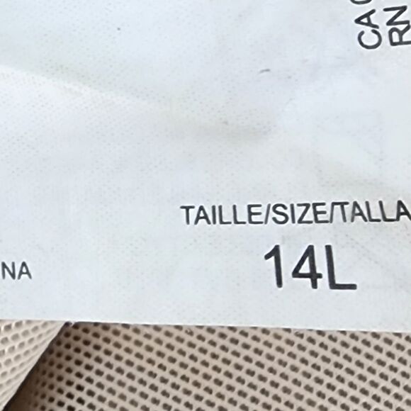 CHRISTINA ONE PIECE DOUBLE LINED SWIMSUIT BLACK AND WHITE SIZE 14 L - Picture 8 of 9